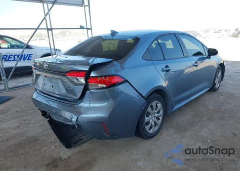 2022 Toyota Corolla Le from USA, damaged, VIN JTDEPMAE8NJ220782